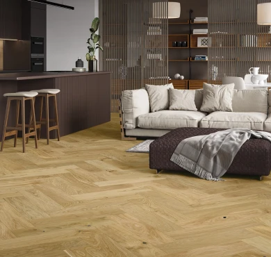 Stejar Caramel Herringbone 180